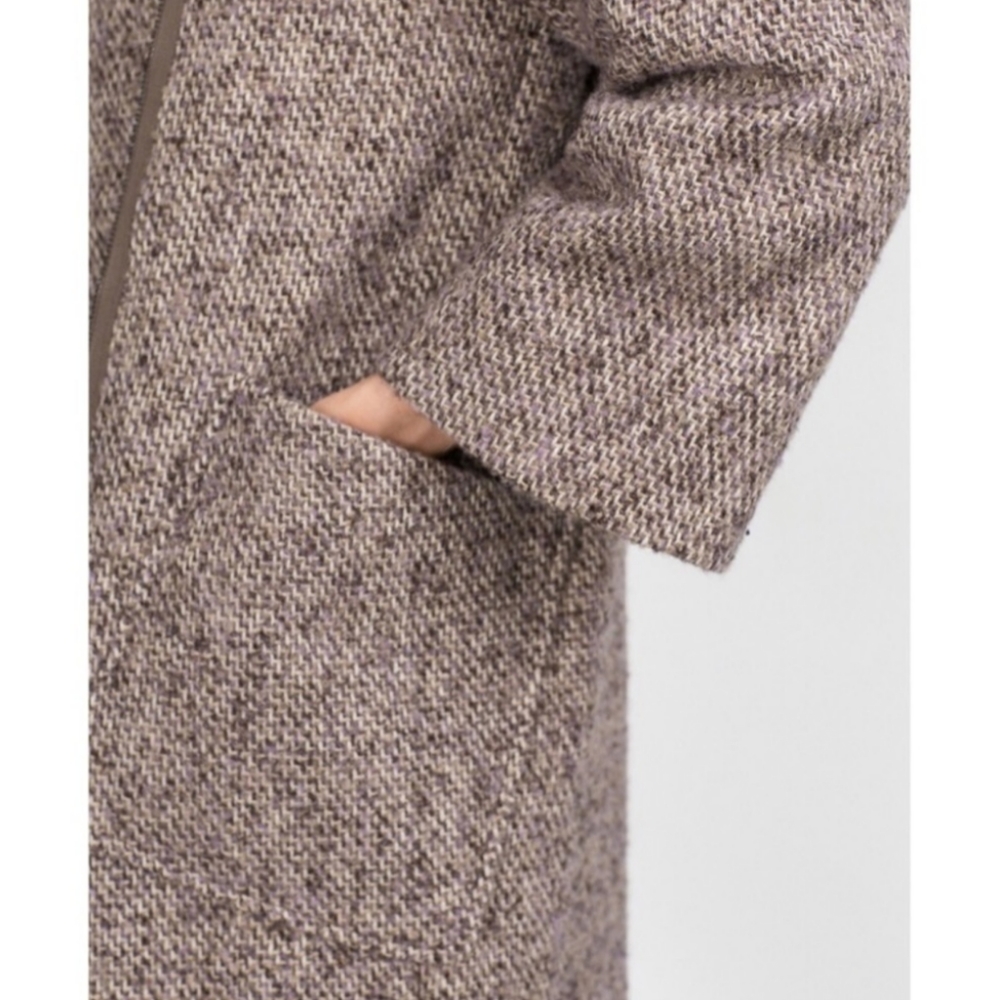 NWT Zara Wool Coat Jacket - Picture 3 of 11